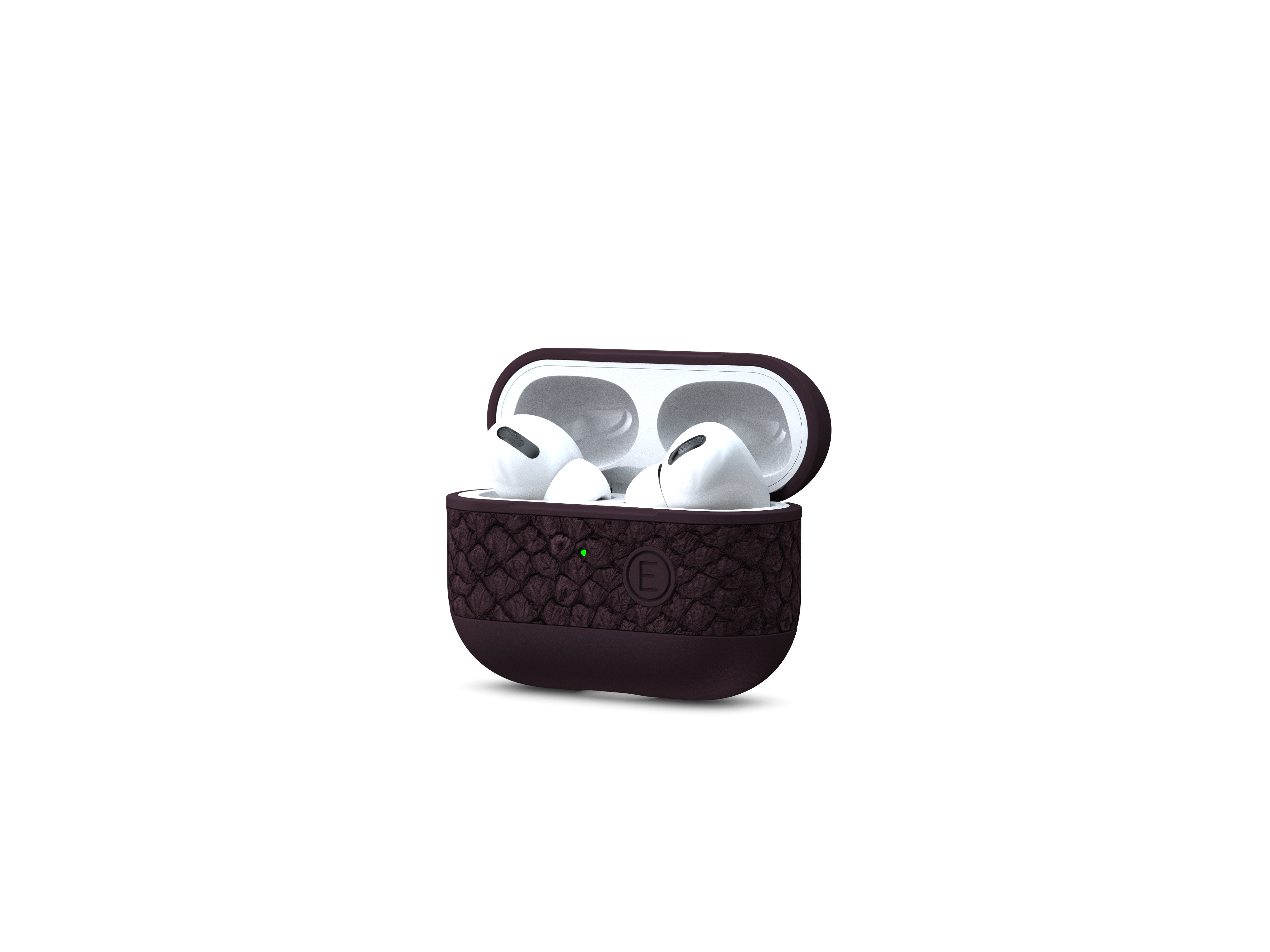 Image of Njord byELEMENTS Salmon Leather Case - AirPods Pro - Eldur