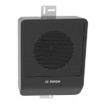 Bosch LB10-UC06-FD 1-way Black Wired 6 W