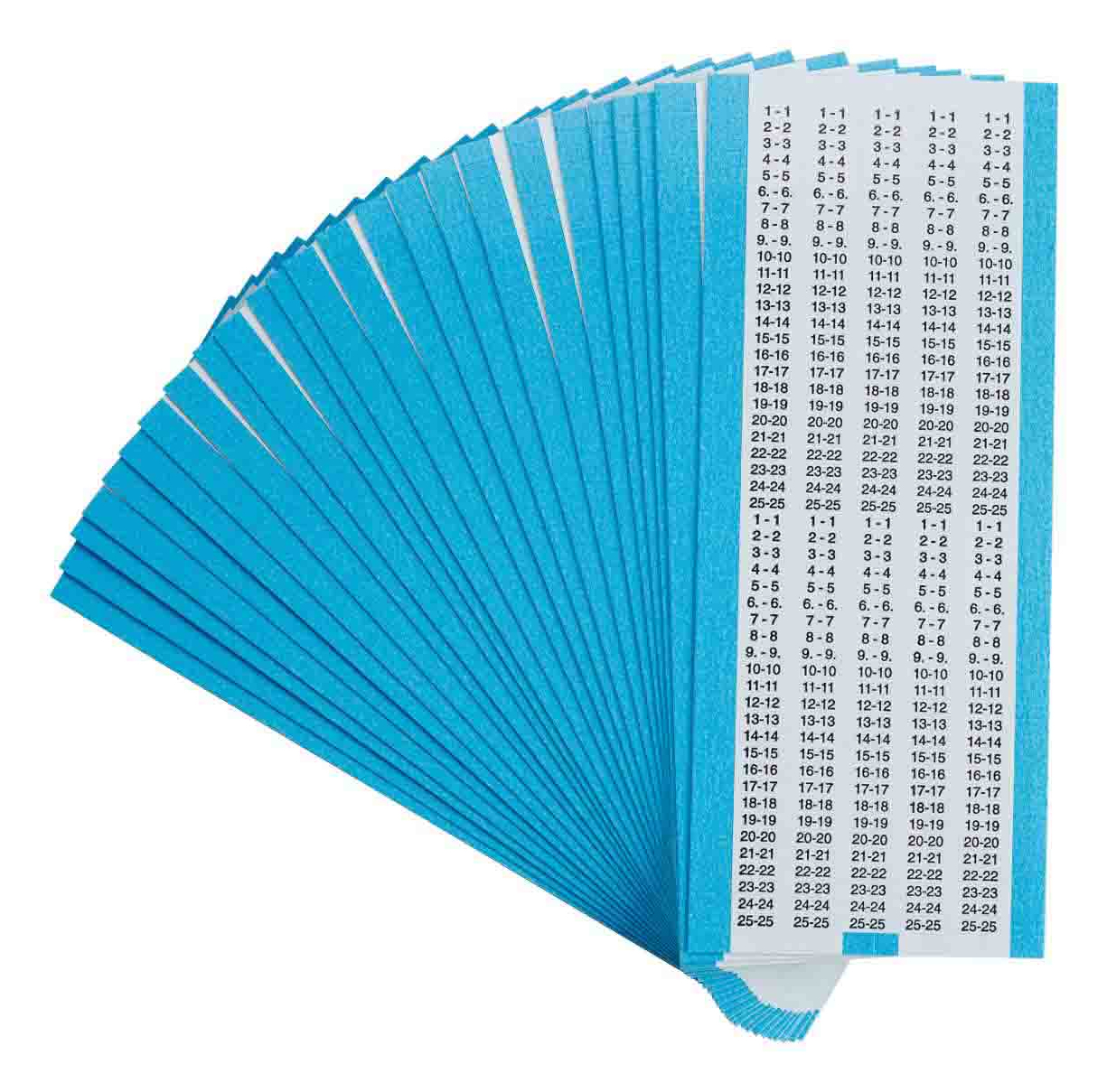 Brady TMXM-1-25-PK cable marker Black. White Vinyl 25 pc(s)