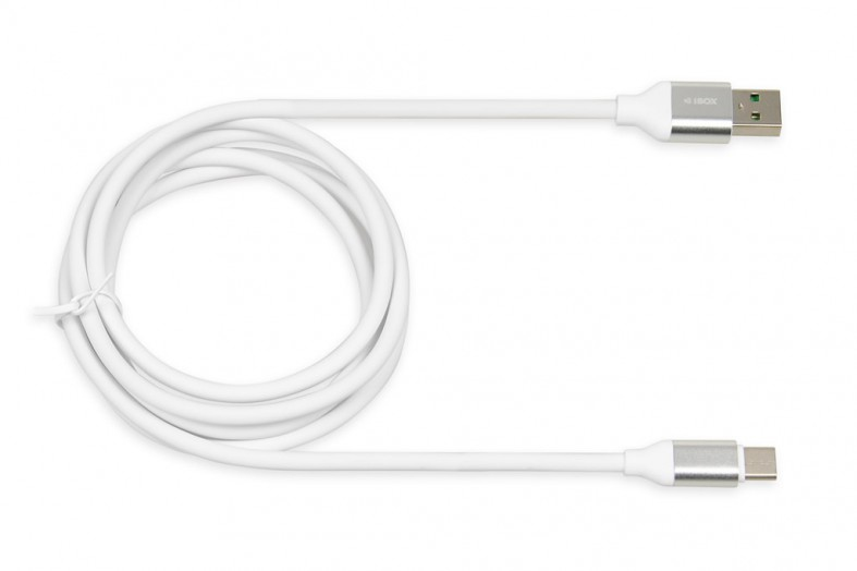 iBox IKUMTCWQC USB cable USB 2.0 1.5 m USB A USB C White