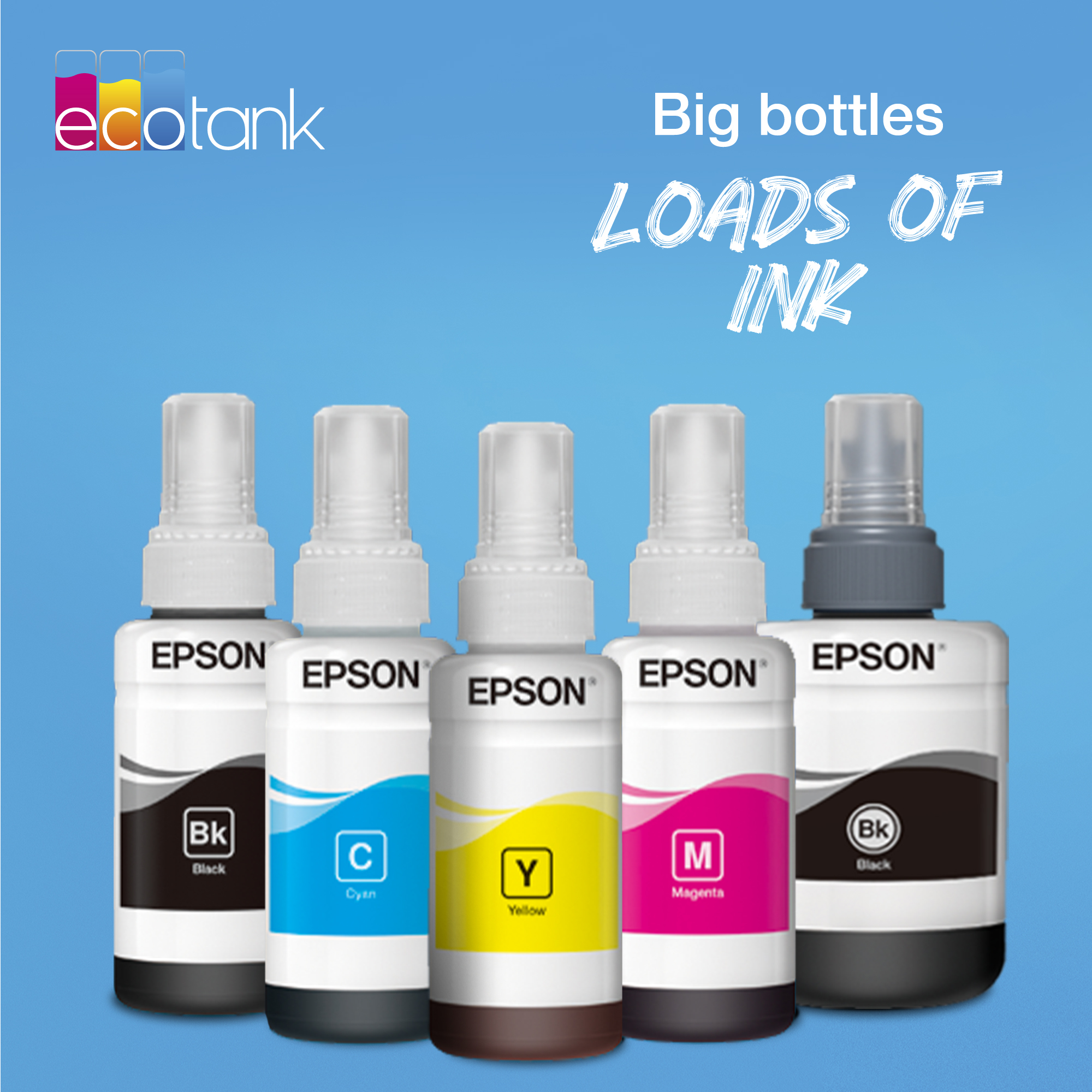 Epson 664 EcoTank Ink Bottle Black C13T664140