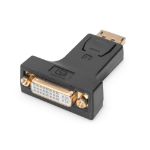 Digitus AK-340603-000-S tussenstuk voor kabels DisplayPort DVI-I, (24+5) Zwart