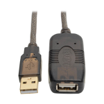 Tripp Lite U026-025 USB cable 300" (7.62 m) USB 2.0 USB A Black