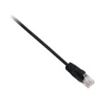 V7 Black Cat6 Unshielded (UTP) Cable RJ45 Male to RJ45 Male 5m 16.4ft