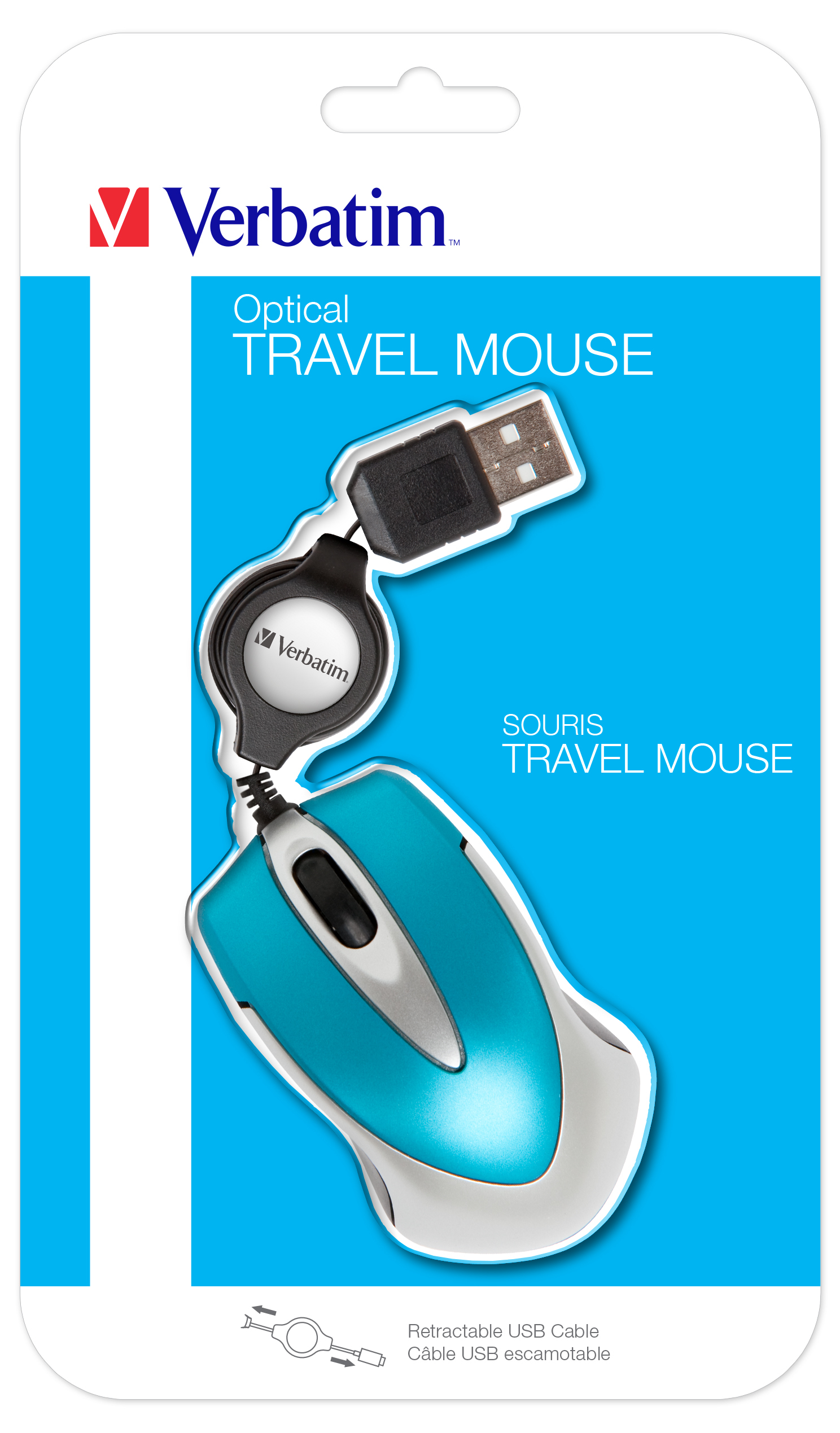 Image of Verbatim Go Mini mouse Ambidextrous USB Type-A Optical 1000 DPI
