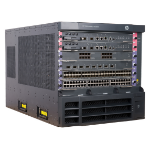 Hewlett Packard Enterprise 12504 AC network equipment chassis Black