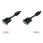 Digitus AK-320200-050-S DVI cable 5 m DVI-D Black