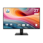 MSI Pro MP275 E2 computer monitor 27" 1920 x 1080 pixels Full HD LED Black