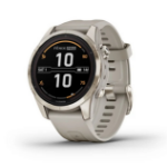 Garmin fēnix 7S Pro 1.2" MIP 42 mm Digital 240 x 240 pixels Touchscreen Gold, Light metallic Wi-Fi GPS (satellite)