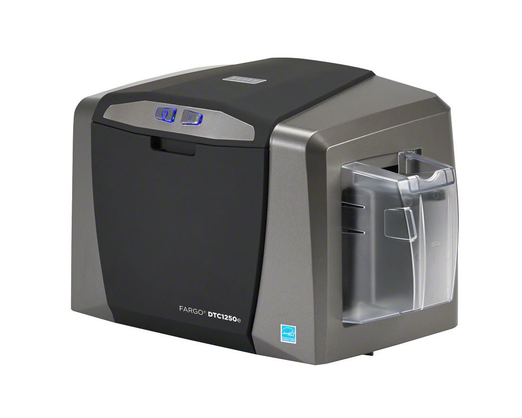 Image of HID Identity Fargo DTC 1250e Dual-Sided Colour Card Printer with...