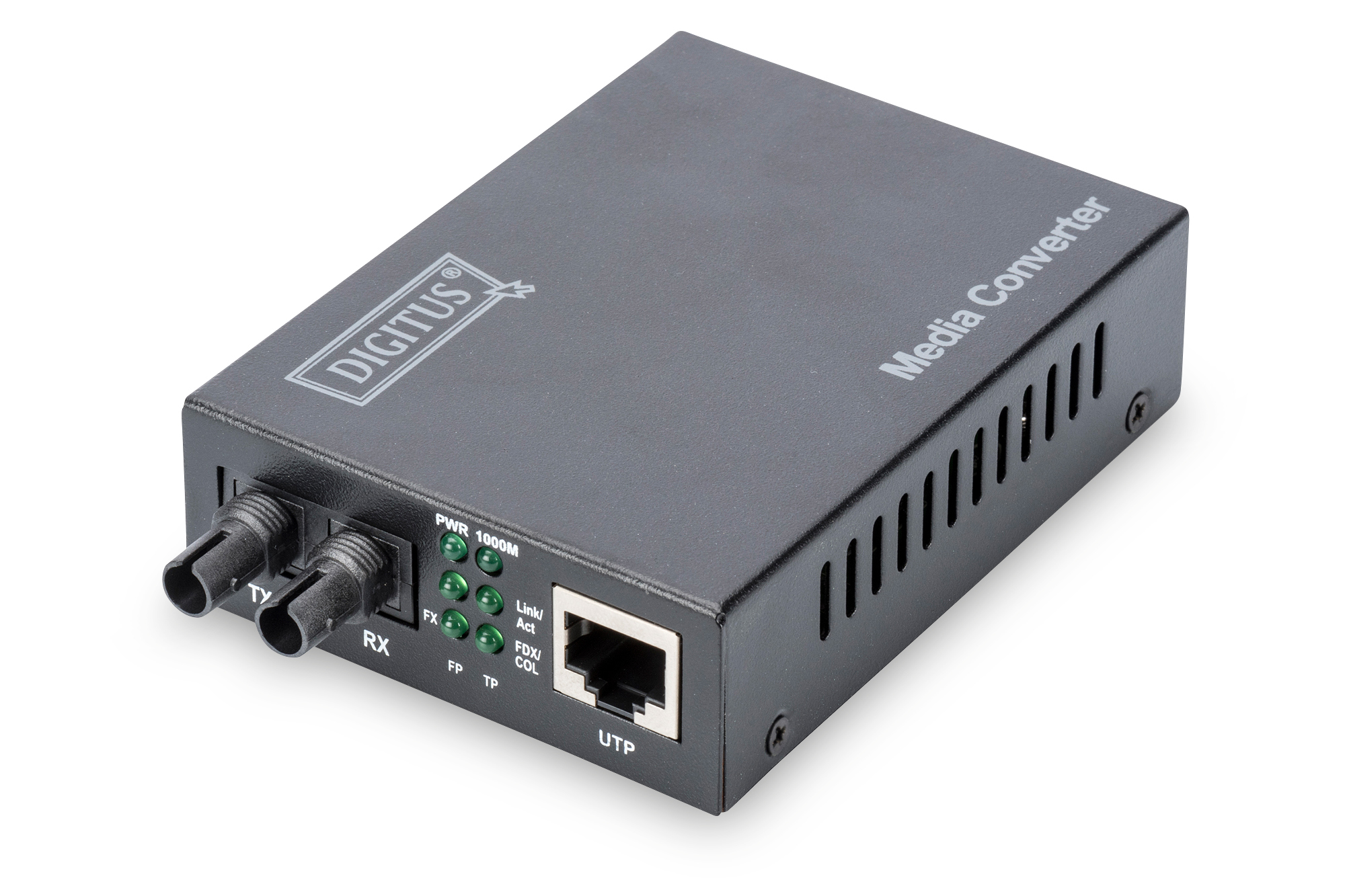 Image of Digitus Gigabit Media Converter, RJ45 / ST