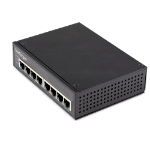StarTech.com IESC1G80UP network switch Unmanaged Gigabit Ethernet (10/100/1000) Power over Ethernet (PoE) Black