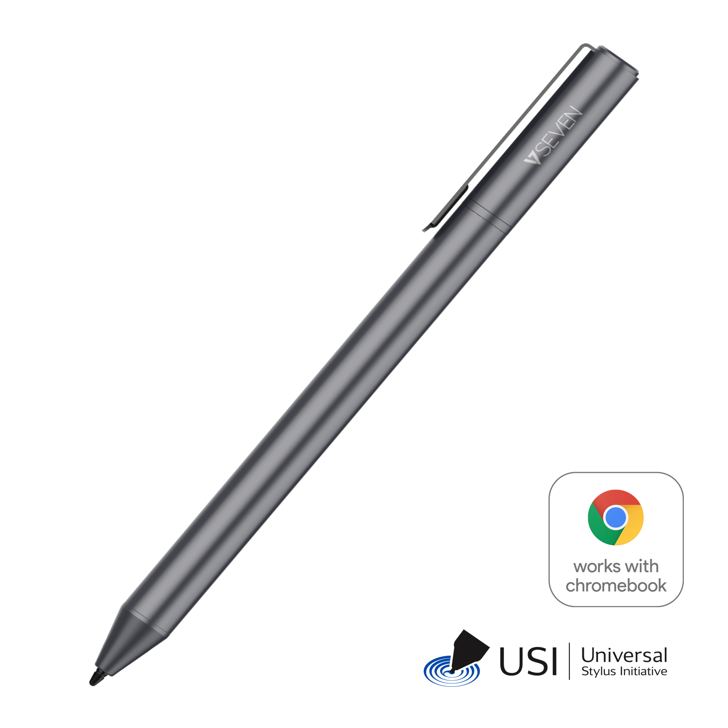 Image of V7 PS1USI stylus pen 20 g Black