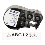 Brady M4C-750-595-WT-BK printer label Black, White Self-adhesive printer label