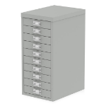 Dynamic BS0013 filing cabinet Steel Grey