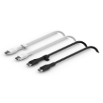 Belkin BoostCharge Flex USB cable 78.7" (2 m) USB C Black, White