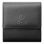 B&W 1099028 camera filter case Black Leather Camera filter wallet case