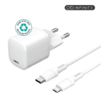 eSTUFF ES637500 mobile device charger Smartphone, Tablet White AC Fast charging Indoor