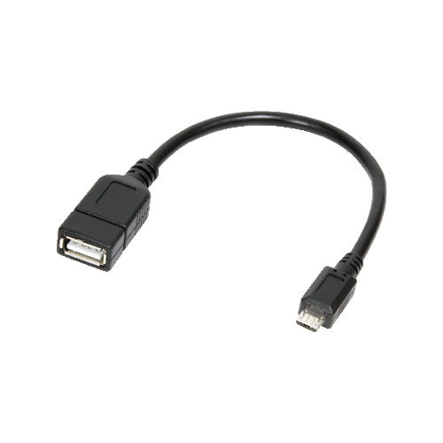 Photos - Cable (video, audio, USB) LogiLink AA0035 USB cable USB 2.0 0.2 m Micro-USB B USB A 0.48 Gbit/s 