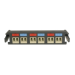 Siemon RIC-F-LC12-01C LC 1pcs Beige,Black,Blue,Red fiber optic adapter