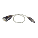 ATEN UC232A serial cable Transparent 0.35 m USB Type-A DB-9