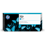 HP F9J76A/727 Ink cartridge cyan 300ml for HP DesignJet T 920/930