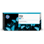 HP 727 300-ml Cyan DesignJet Ink Cartridge