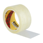 3M Scotch® Secure Seal Packaging Tape, Transparent , 50 mm x 66 m, 6 Rolls/Pack