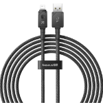 Baseus Fast charging cable USB-A to Lightning 480mbps 2m - Black