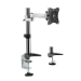 LogiLink BP0075 monitor mount / stand 68.6 cm (27") Clamp/Bolt-through Black, Stainless steel