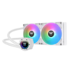 Thermaltake CL-W377-PL14SW-A computer cooling system Computer case All-in-one liquid cooler 14 cm White