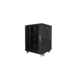 Lanberg FF01-6615-12B rack cabinet 15U Freestanding rack Black