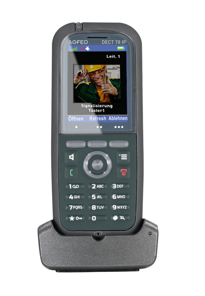 Image of AGFEO DECT 78 IP IP phone Grey TFT