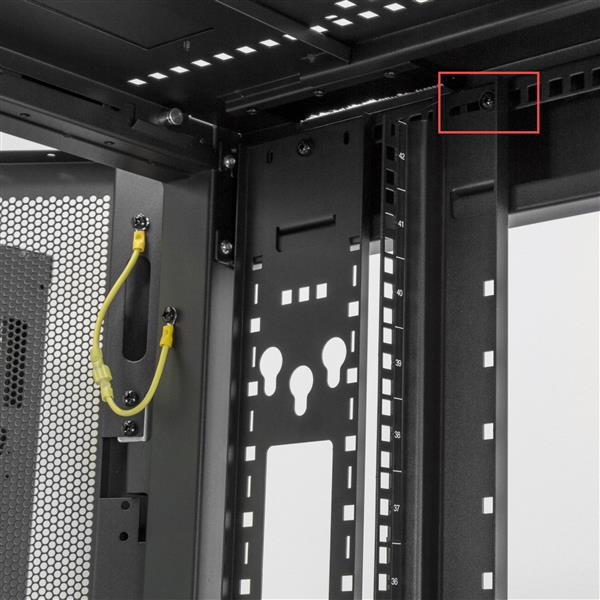 StarTech.com 25U Server Rack Cabinet - 37 in. Deep Enclosure