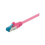 Microconnect SFTP6A03PI networking cable Pink 3 m Cat6a S/FTP (S-STP)