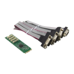 Microconnect MC-M.2-334 interfacekaart/-adapter Intern RS-232