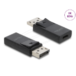 DeLOCK 61078 cable gender changer USB Type-C DisplayPort Black