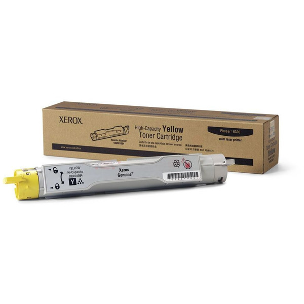 Image of Xerox 106R01084 Toner yellow, 7K pages/5% for Xerox Phaser 6300