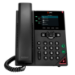 HP Poly VVX 250 4-Line IP Phone and PoE-enabled