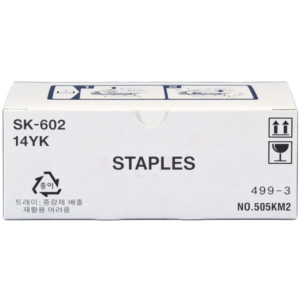 Konica Minolta 14YK/SK-602 Staples 3x5000 for Develop Ineo 224 e/KM Bi