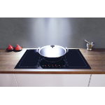 CDA 87cm 5 Zone Induction Hob with Bridging Zones Black