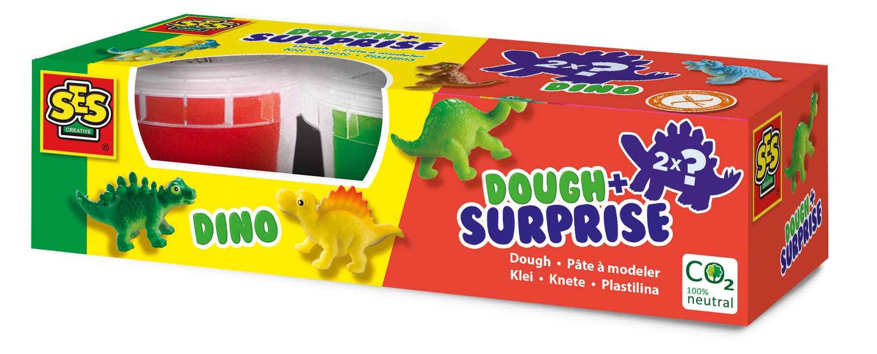 SES Creative Dough with surprise - Dino