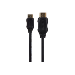 Maplin HDMI to Mini HDMI Type-C Cable 4K Ultra HD with Gold Connectors 1m