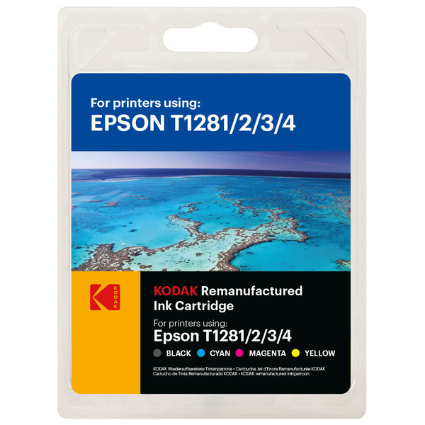 Image of Kodak 485E012821 Ink cartridge multi pack Bk,C,M,Y, 4x260 pages...