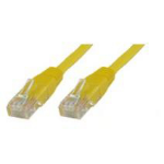 Microconnect 5m Cat5e UTP networking cable Yellow