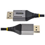 StarTech.com 2 m VESA-certifierad DisplayPort 1.4-kabel - 8K 60 Hz HDR10 - Ultra HD 4K 120 Hz-video - DP 1.4-kabel/-sladd - För skärmar/displayer - DisplayPort till DisplayPort-kabel - M/M