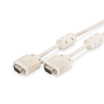 Digitus AK-310103-018-E VGA kabel 1,8 m VGA (D-Sub) Beige
