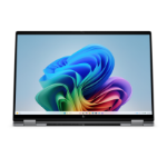 HP OmniBook X Flip 2-in-1 Laptop Next Gen AI 16-cc0002nax Copilot+ PC AMD Ryzen™ AI 7 445 40.6 cm (16") Touchscreen 2K 16 GB LPDDR5x-SDRAM 512 GB SSD Wi-Fi 7 (802.11be) Windows 11 Home Silver