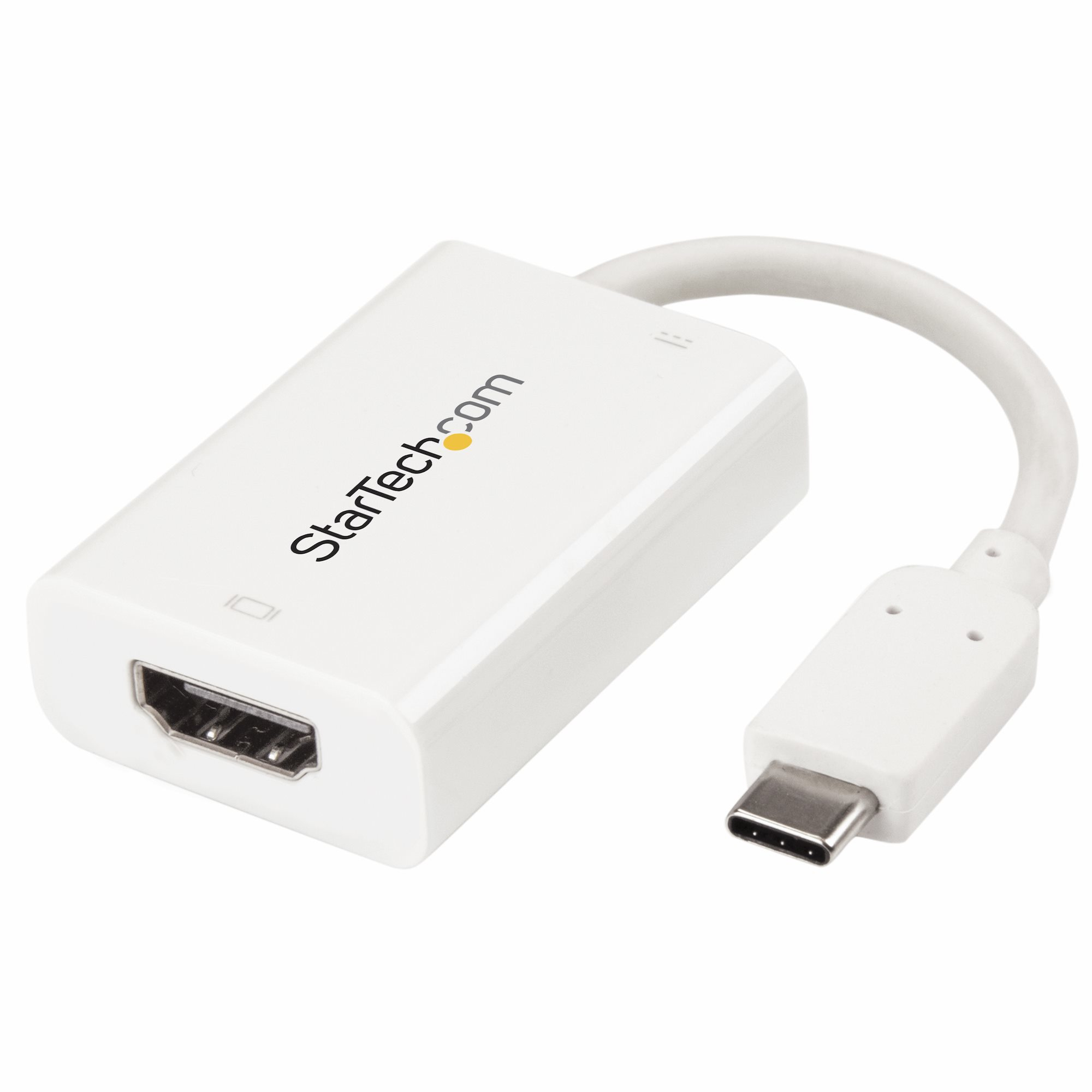 Image of StarTech.com USB C to HDMI 2.0 Adapter with Power Delivery - 4K...