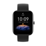 Amazfit Bip 3 Pro 4.29 cm (1.69") TFT 44 mm Digital 240 x 280 pixels Touchscreen Black GPS (satellite)